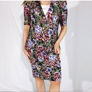 1980’S Floral Skirt Set 🌸💜